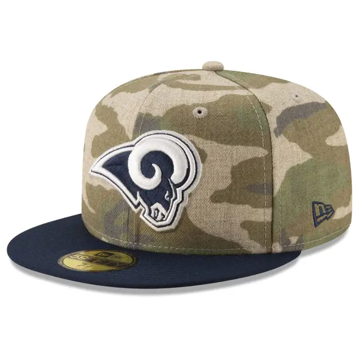 Los Angeles Rams NFL Vintage Camo 59FIFTY CAMO/MARINE