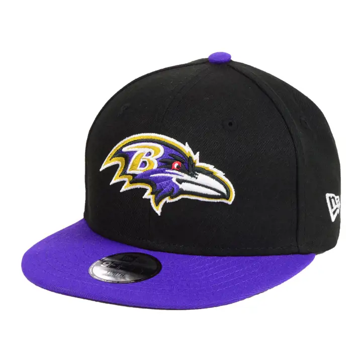 Casquette NFL Enfant Baltimore Ravens Two Tone 9FIFTY NOIR/VIOLET