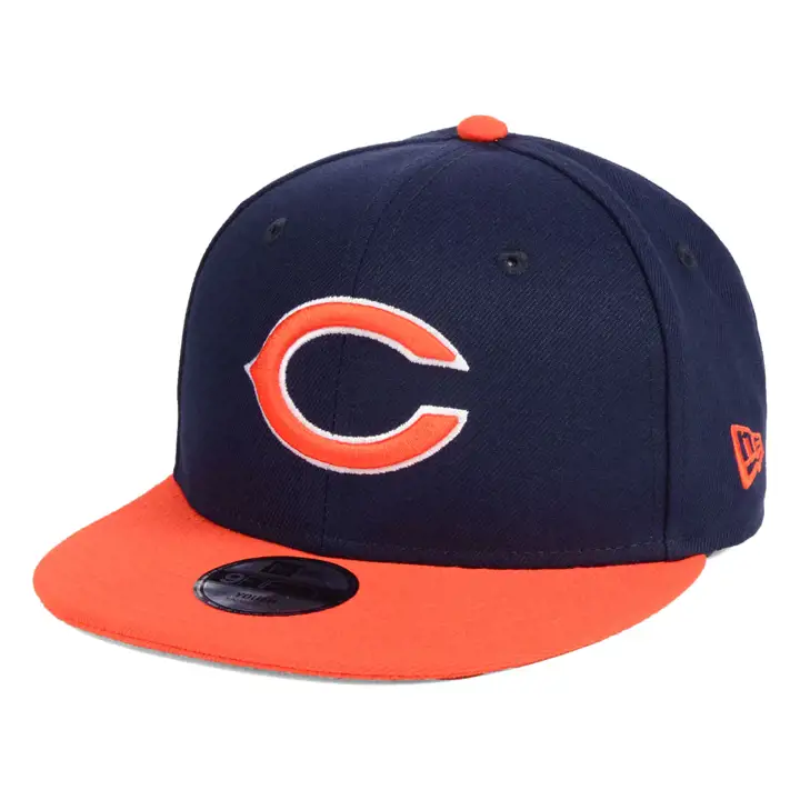 Chicago Bears NFL Enfants Deux Tons 9FIFTY  BLEU MARINE/ORANGE