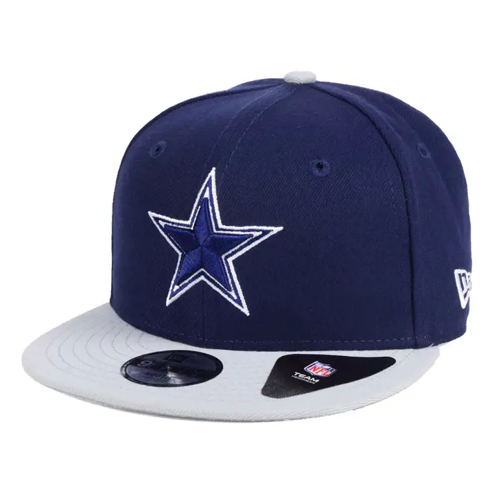 CASQUETTE ENFANT NFL COWBOYS Bicolore 9FIFTY MARINE/GRIS