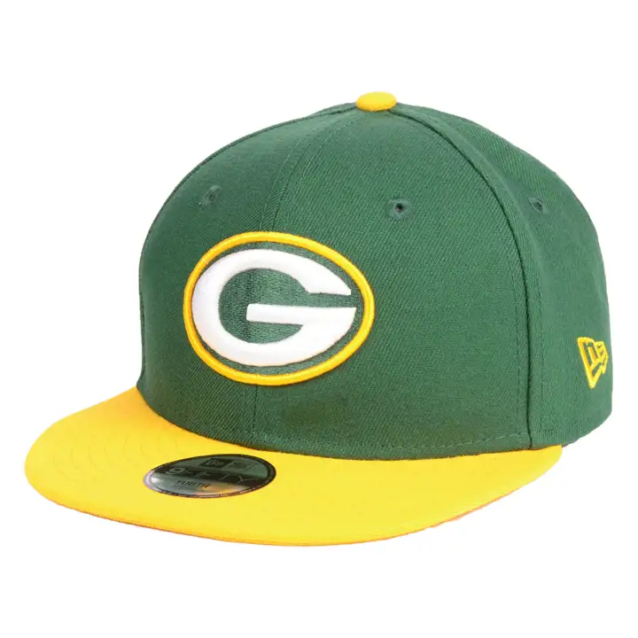 Casquette Enfant NFL 9FIFTY Bicolore Green Bay Packers Vert/Jaune