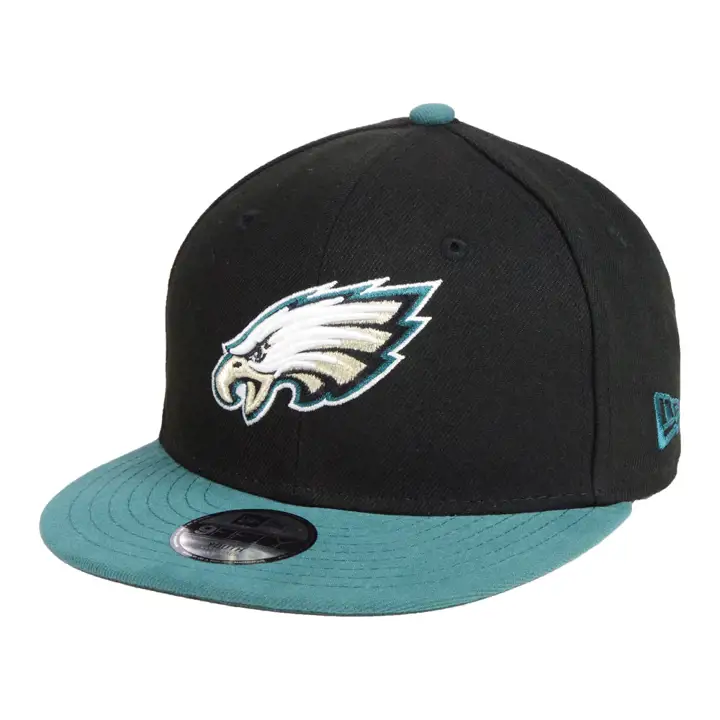 Casquette NFL Enfant Philadelphia Eagles Bicolore 9FIFTY NOIR/VERT