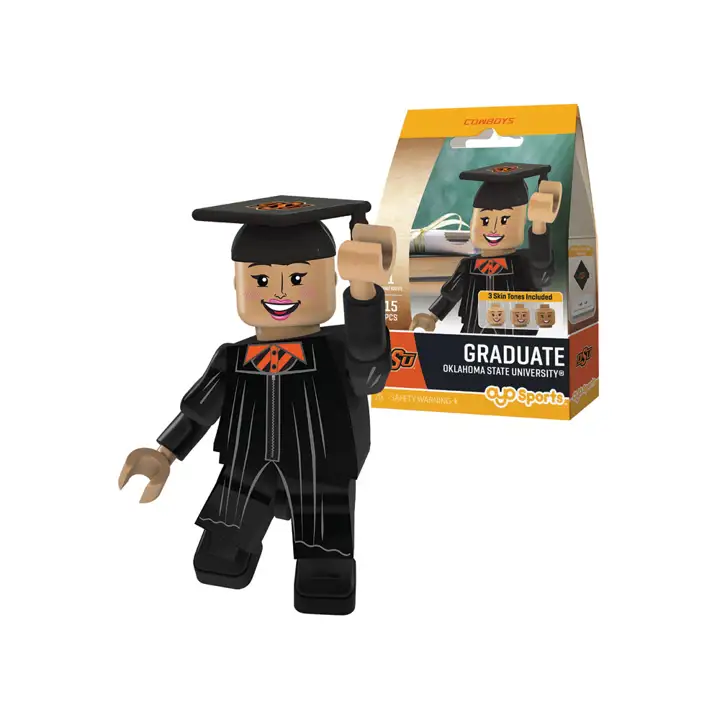 Figurine OYO Oklahoma State Cowboys NCAA diplômée femme