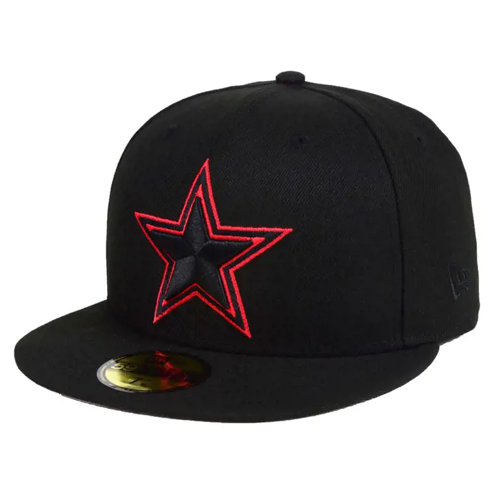 Casquette Dallas Cowboys NFL Basic Fashion 59Fifty Noir/Rouge