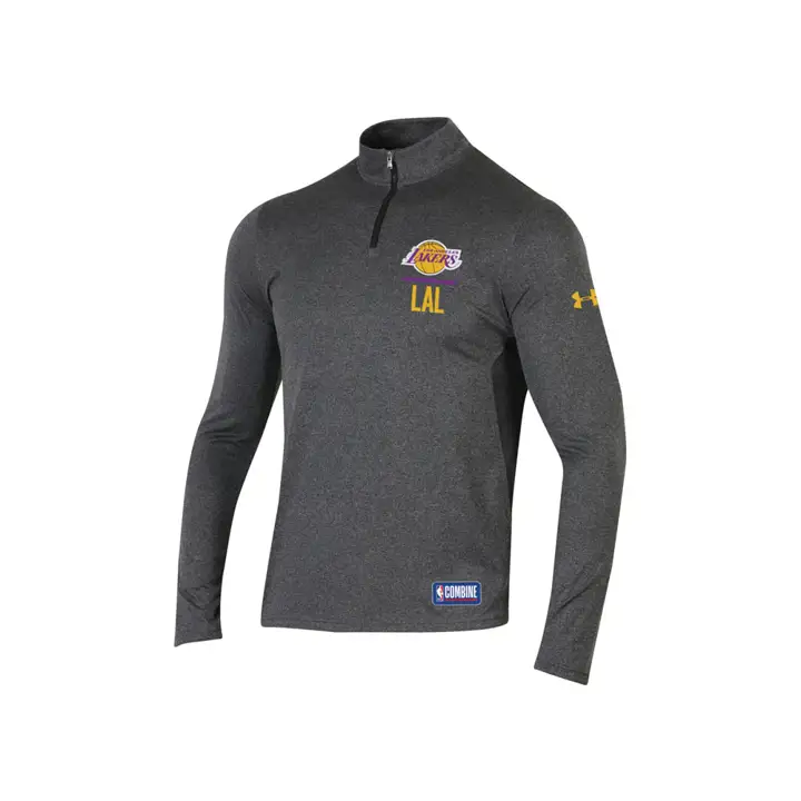 Los Angeles Lakers NBA UA Combine Authentic Saison 1/4 Zip H