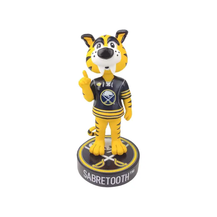 Figurine à tête branlante de la mascotte des Sabres de Buffalo 2018