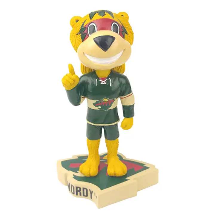 Mascot Bobblehead du Wild du Minnesota 2018
