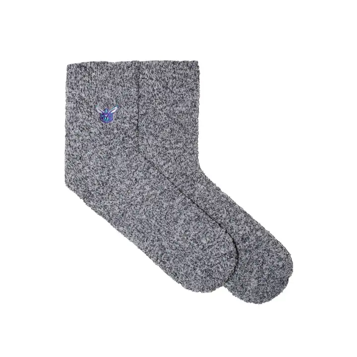 CHARLOTTE HORNETS NBA Parkway Team Fuzzy NOIR/BLANC