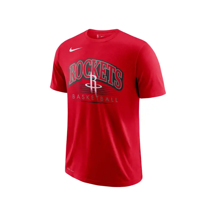 T-shirt HOUSTON ROCKETS NBA, motif de l'équipe, saison 18-19, ROUGE