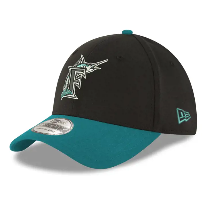 Marlins Core Classic 39Thirty noir/turquoise