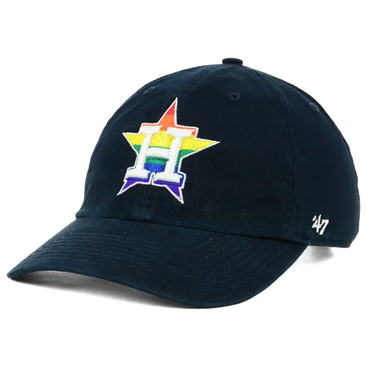Casquette ASTROS MLB Pride Clean Up bleu marine