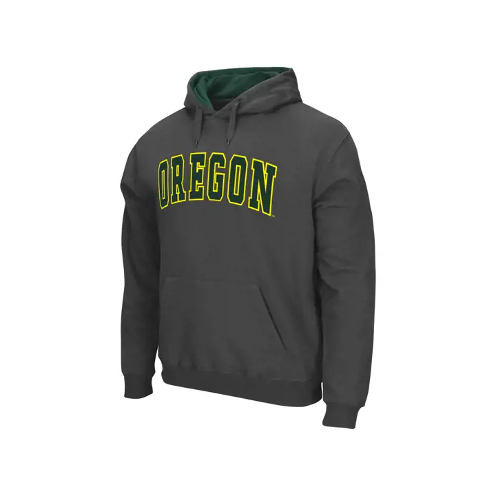 Oregon 2F NCAA Sweat à capuche arc et logo anthracite
