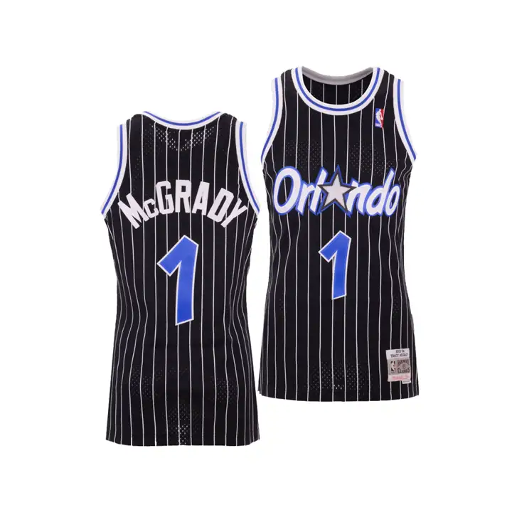 Maillot Swingman M&N MAGIC NBA Tracy McGrady noir