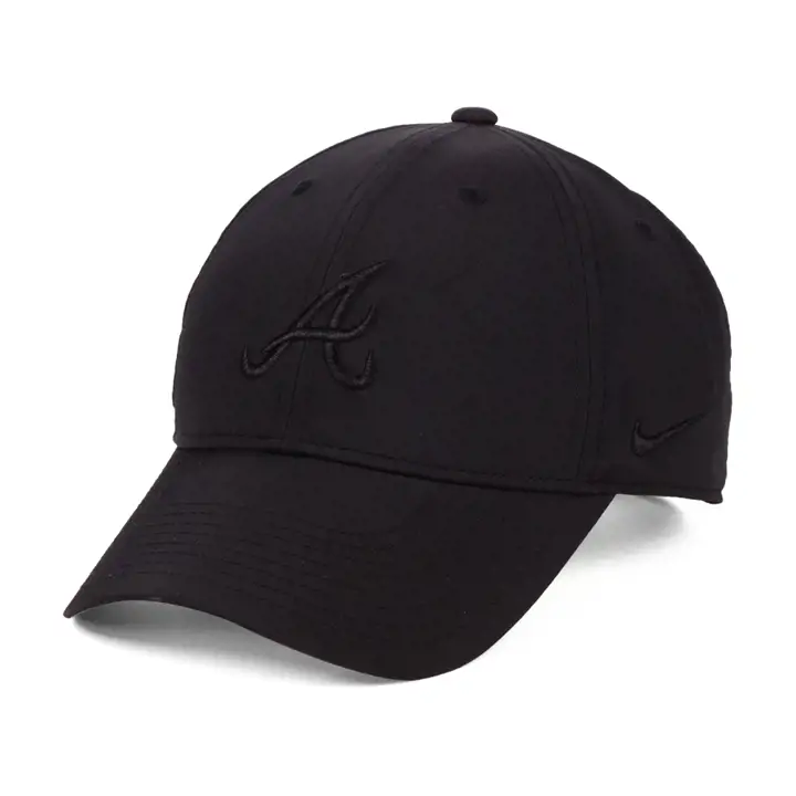 Casquette de performance MLB Legacy 91 des Braves d'Atlanta - Noire