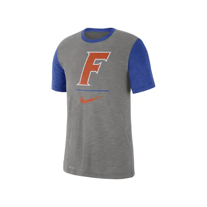 Florida Gators NCAA T-shirt raglan Dri-Fit Slub 19   GRIS-H/