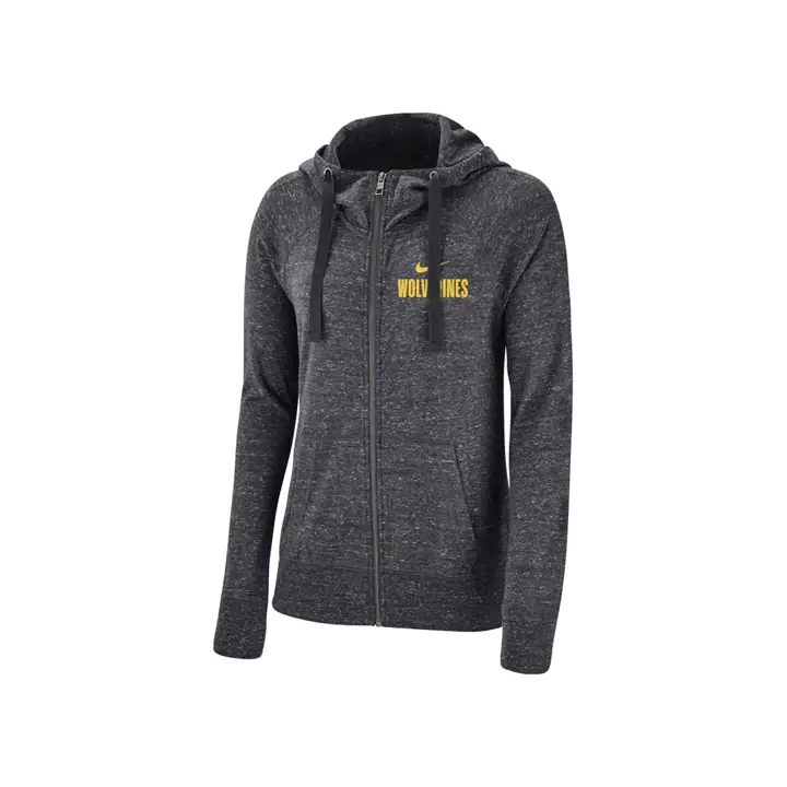 Michigan Wolverines NCAA Gymnastique Féminine Vintage 19 anthracite