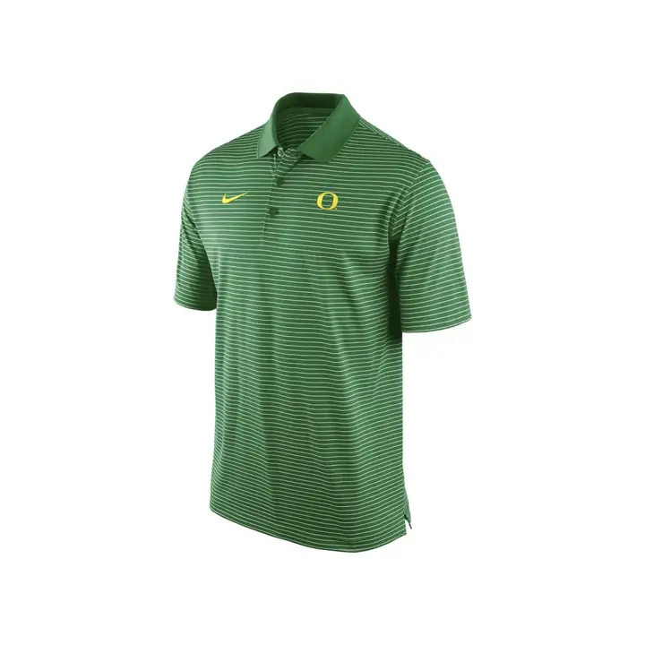 Polo Oregon Ducks NCAA à rayures  VERT