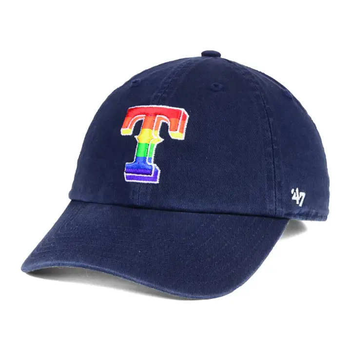 TX RANGERS MLB Pride Clean Up marine