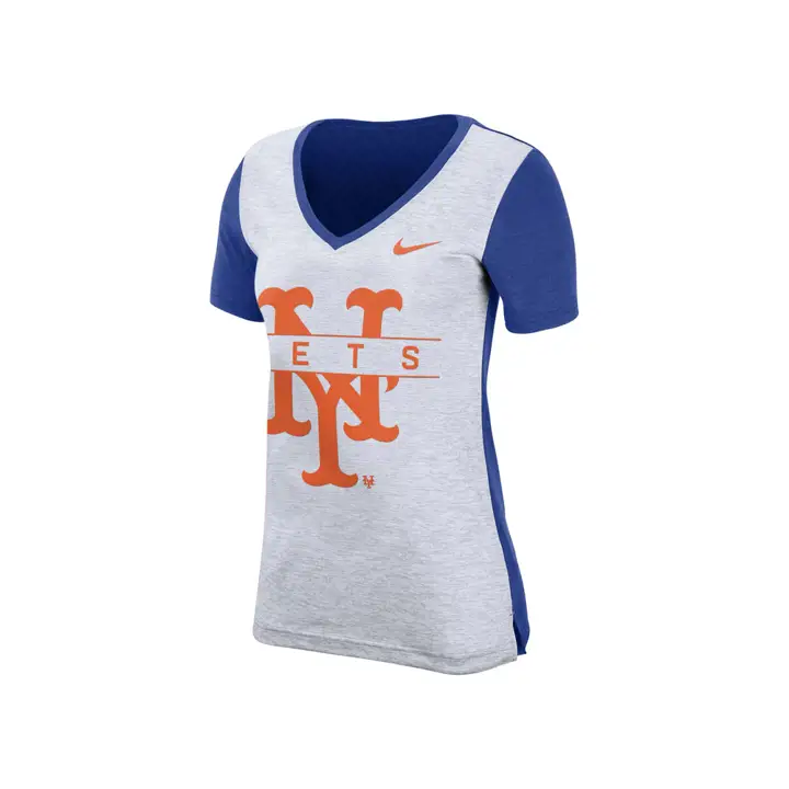 T-shirt dri-fit femme MLB New York Mets 19 BLEU/lgr