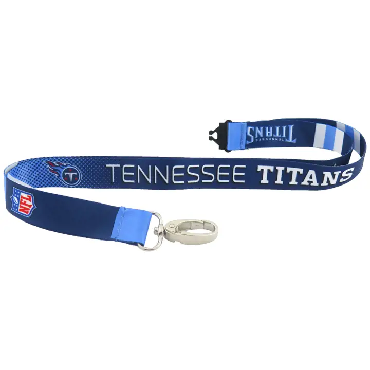Cordon tour de cou TITANS Sub bleu avec attache détachable