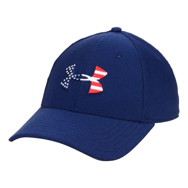 Casquette UNDER ARMOUR Freedom Blitzing BLEU MARINE/ROUGE
