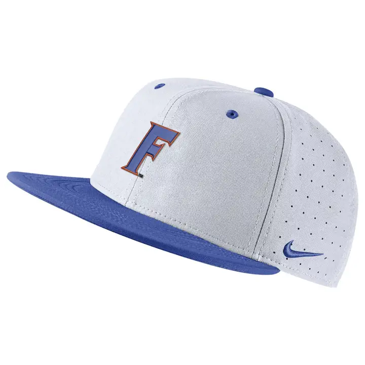 Casquette de baseball ajustée Florida Gators NCAA NK Aerobill True WHT/RB