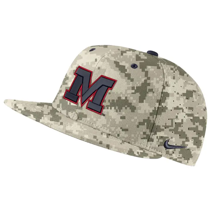 Casquette de baseball ajustée Mississippi Rebels NCAA NK Aerobill CA