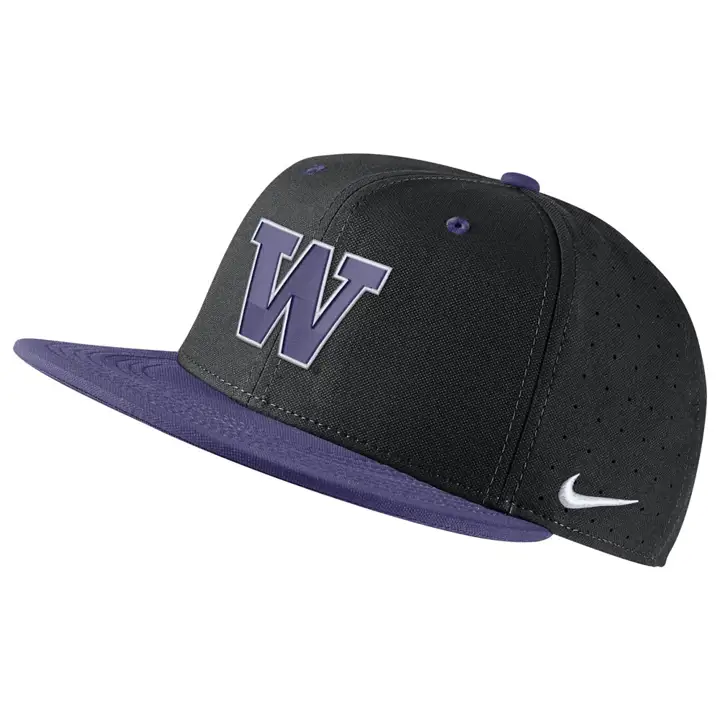 Casquette de baseball ajustée Washington Huskies NCAA NK Aerobill True Bleu