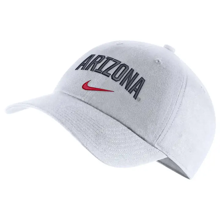 Arizona Wildcats H86 Wordmark Swoosh WHT