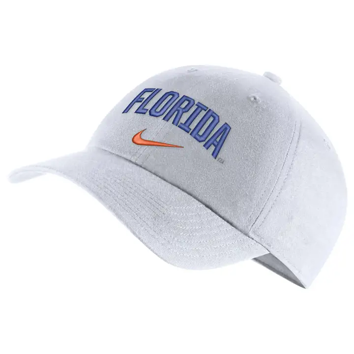 Florida Gators H86 Wordmark Swoosh BLANC