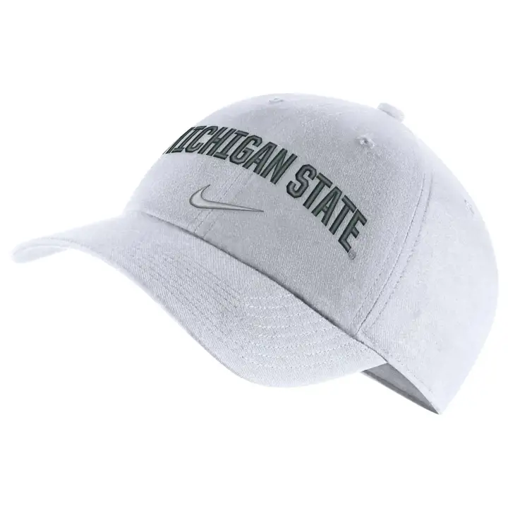 Michigan State Spartans H86 Inscription stylisée virgule Nike BLNC