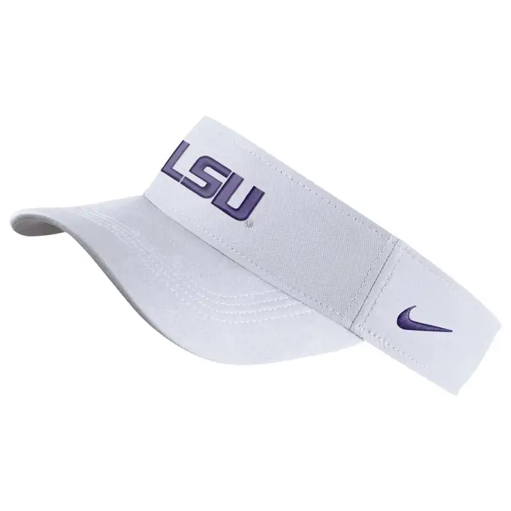 Visière L.S.U. NCAA NK DF BLANCHE