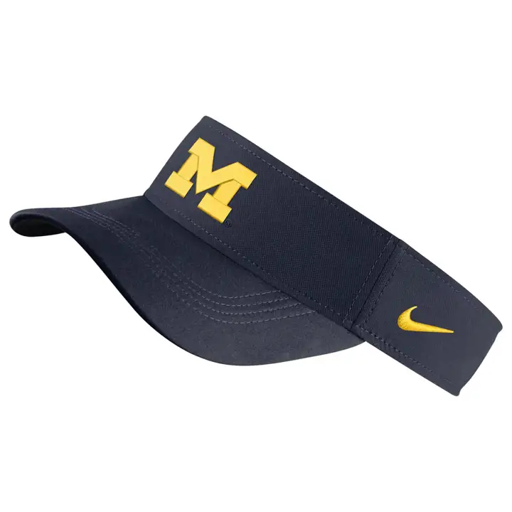 Michigan Wolverines NCAA NK DF Visor marine
