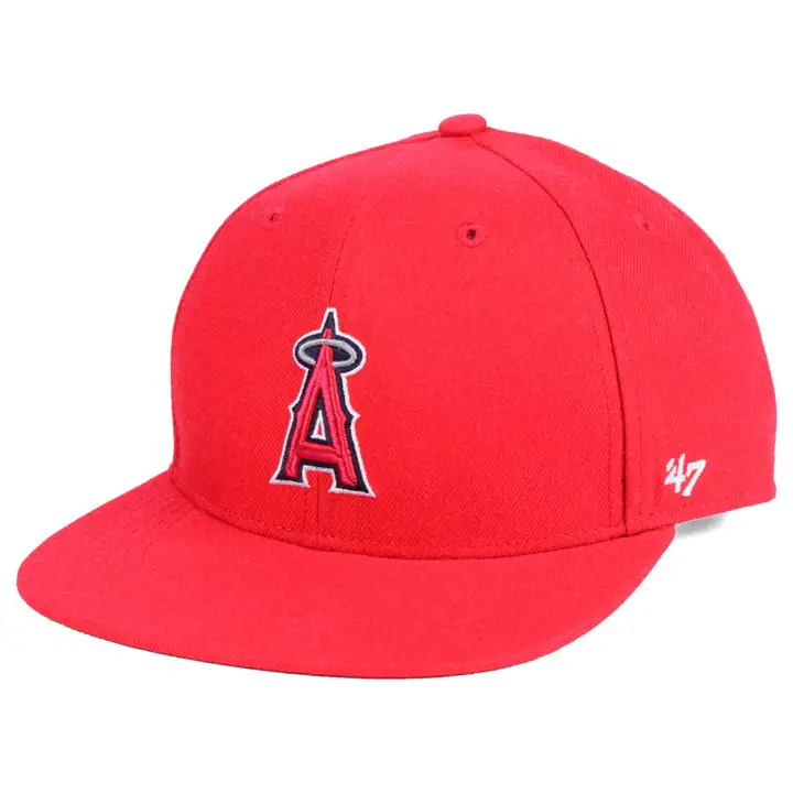 CASQUETTE YOUTH BASIC SNAPBACK MLB ANAHEIM ANGELS ROUGE
