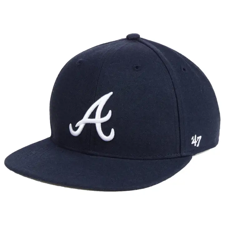 CASQUETTE BASEBALL ENFANT MLB ATLANTA BRAVES SNAPBACK MARINE