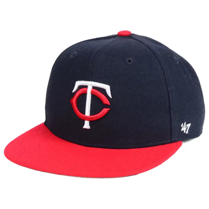 MINNESOTA TWINS MLB YTH BASIC SNAPBACK  NAVY/RED