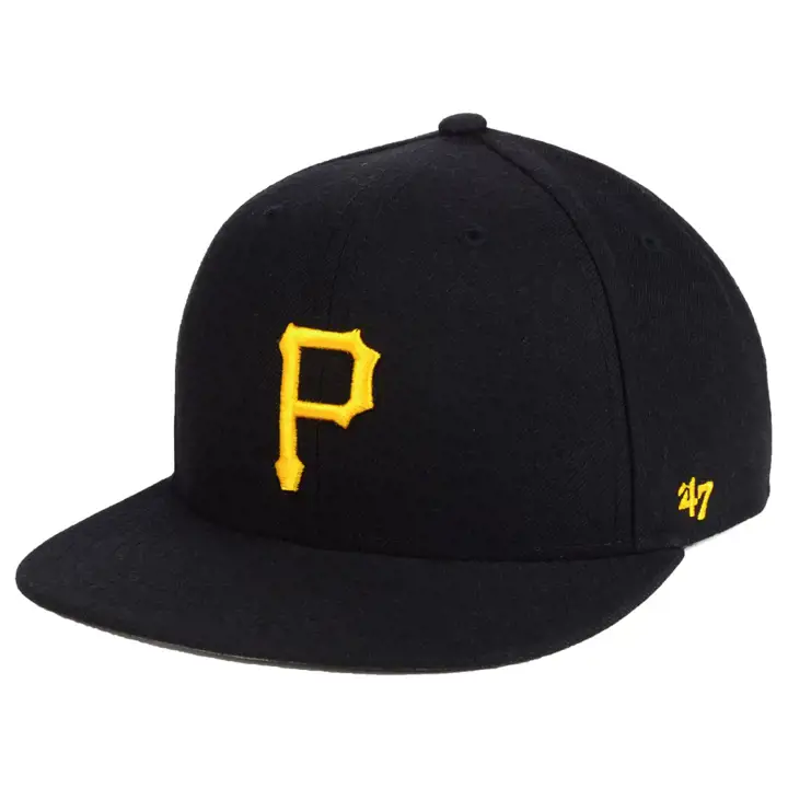 CASQUETTE SNAPBACK BASIQUE PITTSBURGH PIRATES MLB JEUNE NOIR
