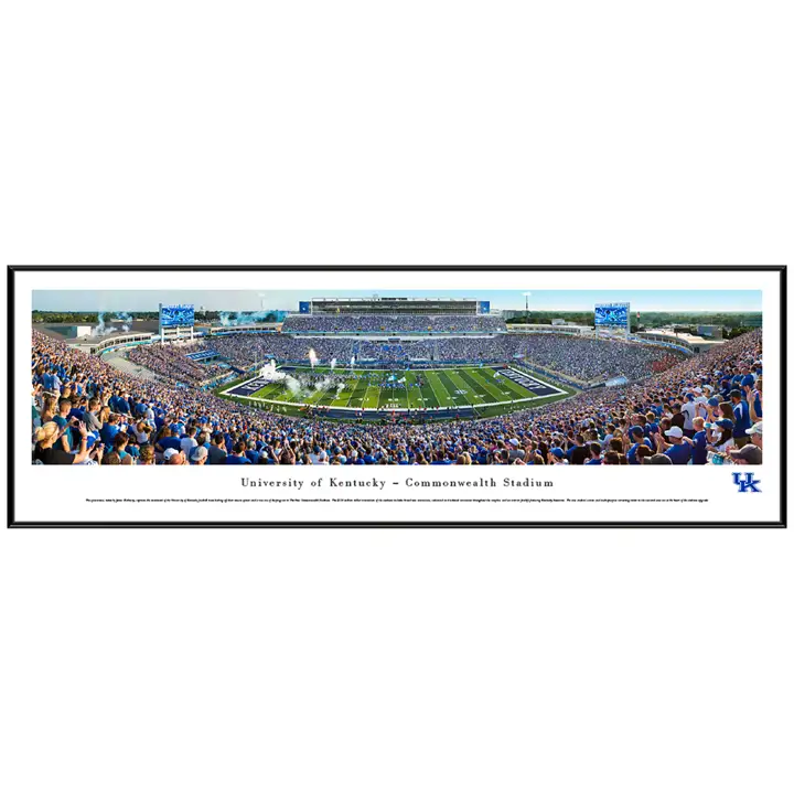Kentucky Standard Frame Panorama V Commonwealth Stadium AST