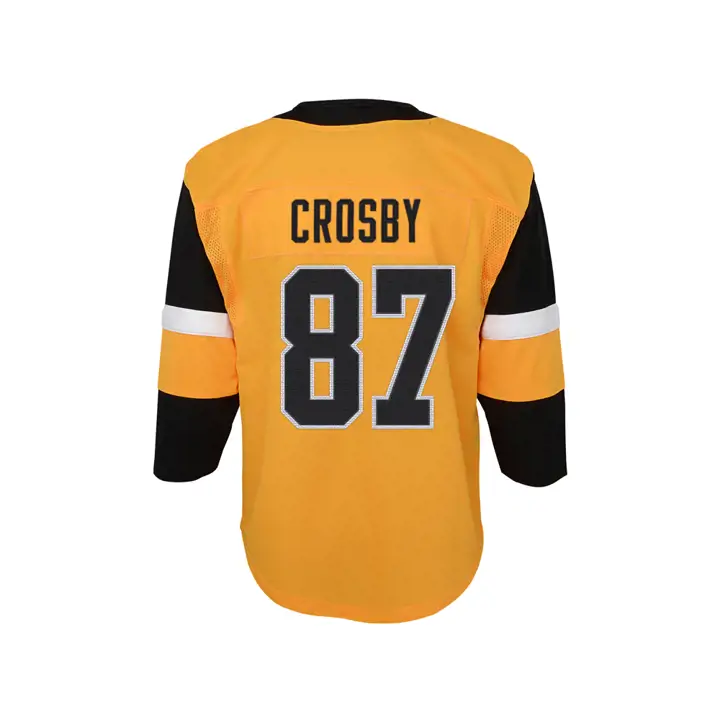 Maillot 3 Premier Player Sidney Crosby des Penguins de la LNH pour tout-petit