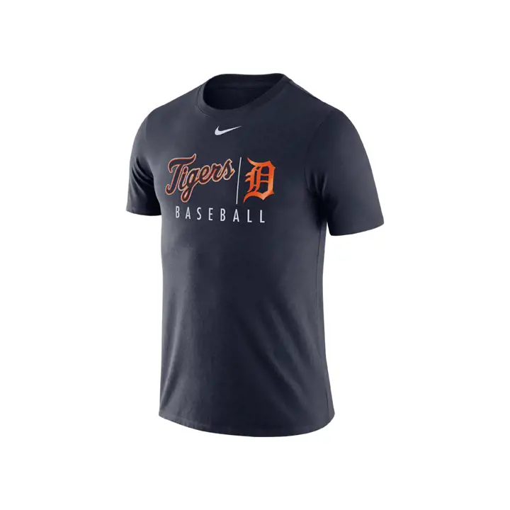 T-shirt d'entraînement Dri-Fit MLB Detroit Tigers NAVY