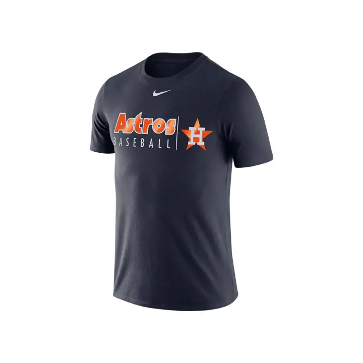 T-shirt d'entraînement Dri-Fit MLB Houston Astros MARINE