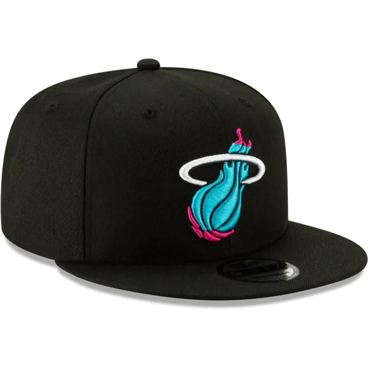 Miami Heat NBA City Series 2.0 9FIFTY NOUVEAU MODÈLE NOIR