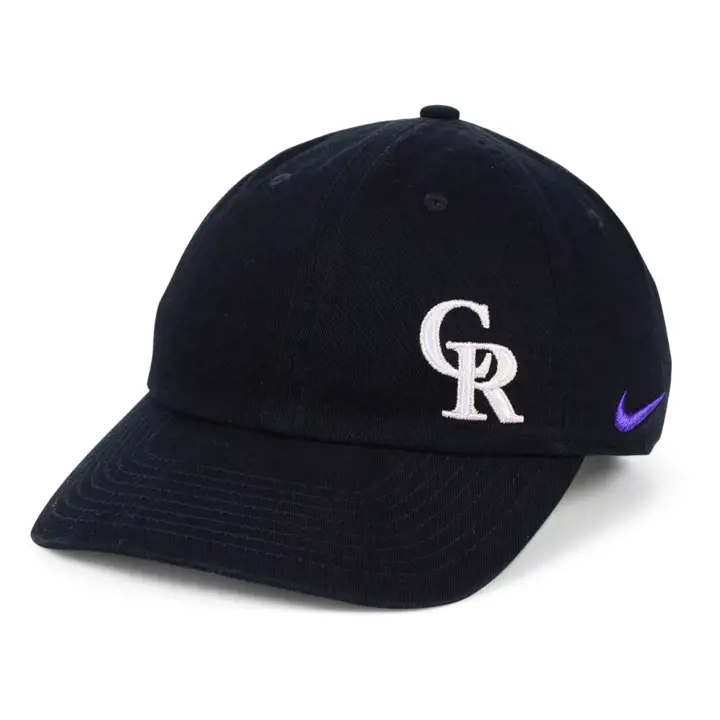 Colorado Rockies MLB Femme H86 Réglable Noir
