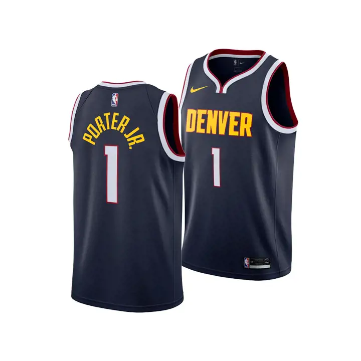 Maillot NBA Icon Swingman Denver Nuggets Marine