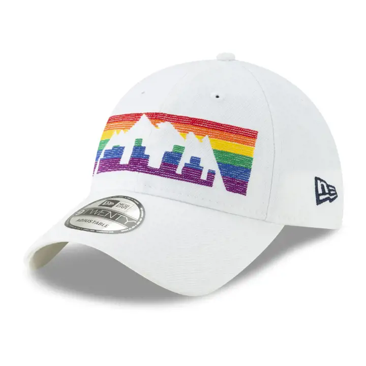 Casquette Denver Nuggets 18 NBA City Series 9Twenty Blanche