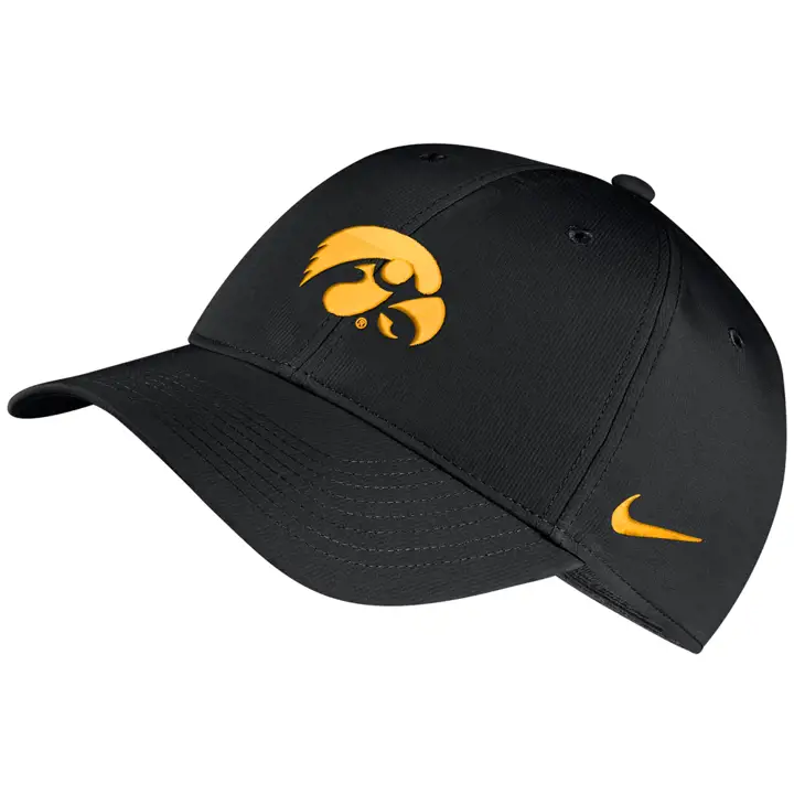 Iowa Hawkeyes NCAA NK DF L91 Adj BLK