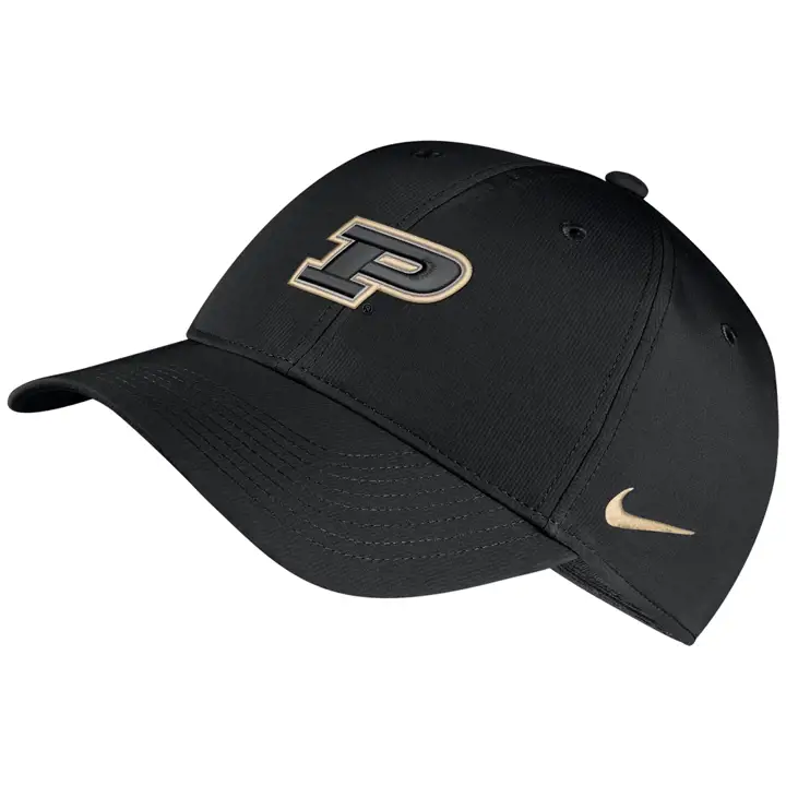 Purdue Boilermakers NCAA NK DF L91 Ajustable Noir