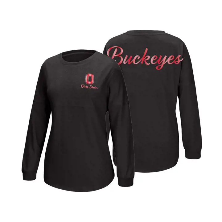 Maillot Esprit Pailleté Femme NCAA Ohio State Buckeyes 18 B