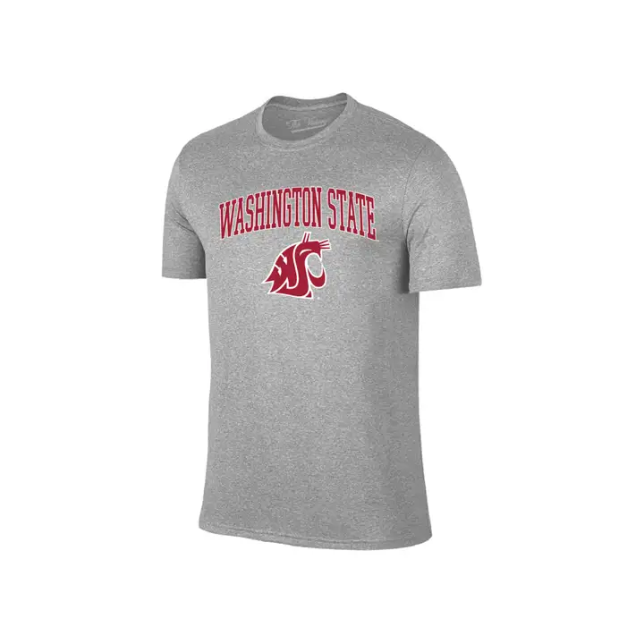 T-shirt Washington State Cougars 2F NCAA Midsize Logo gris