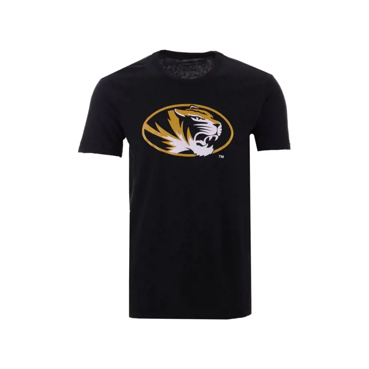 T-shirt Missouri Tigers 2F NCAA Grand Logo Noir